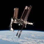 Endeavour docked to ISS